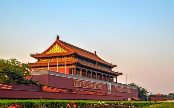 庄严肃穆的天安门