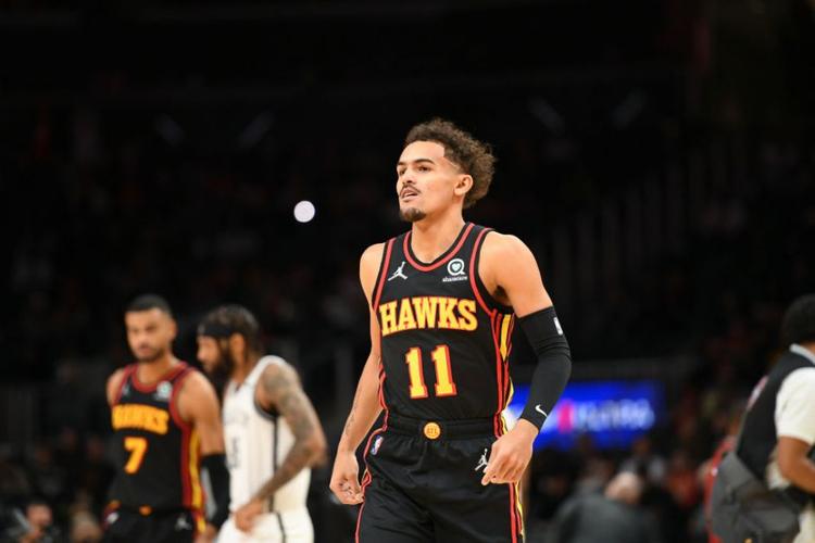 导读:老鹰主场对战篮网,105-113输给篮网,特雷杨