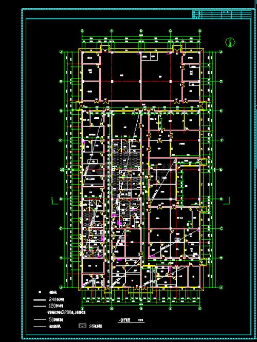 某药厂中药饮片车间设计cad建施图