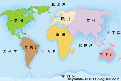 各大洲气候知识归纳之6-----温带大陆性气候,亚寒带针叶林气候,极地