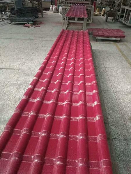 金堂1050型仿古树脂瓦寺庙屋顶专用