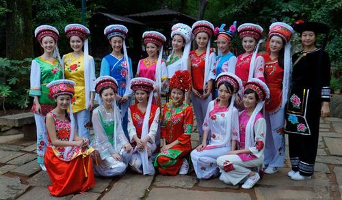 哇塞,白族姑娘个个都是天仙哎