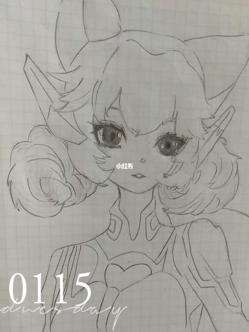 妲己—时之彼端手绘_手绘_文化_绘画