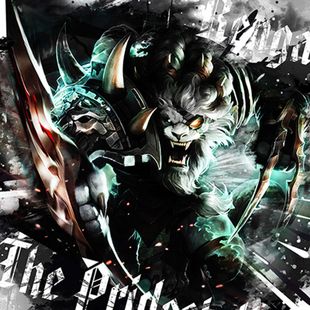 yotee 傲之追猎者-雷恩加尔rengar 2016夏季新款圆领短袖t恤