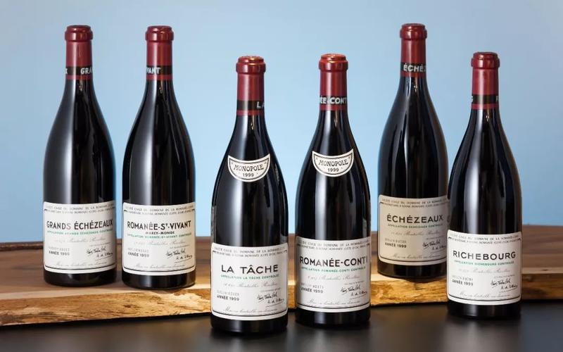 lot 6339 1993年亨利贾伊沃恩-罗曼尼巴郎图 1组6瓶  估价:港元 320