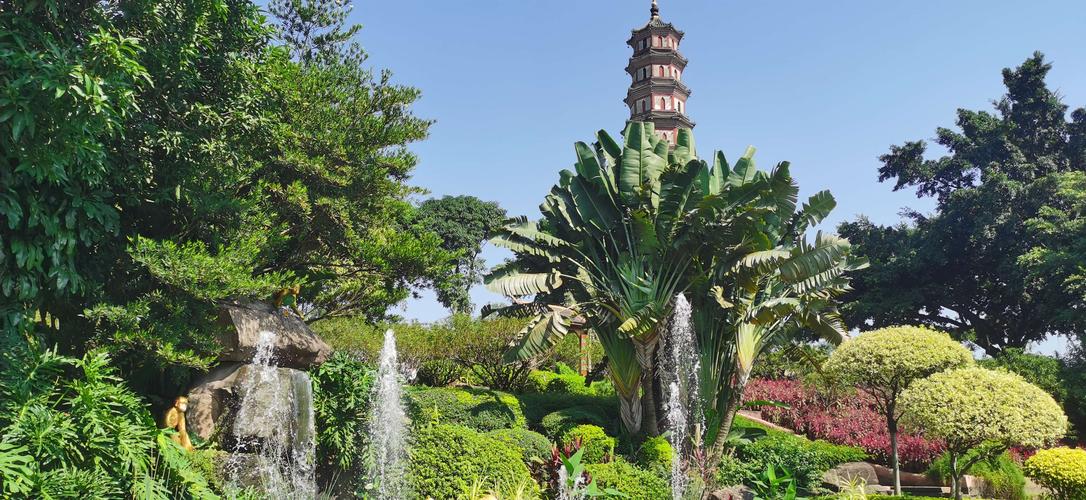 2020年10月11日广州番禺莲花山风景区