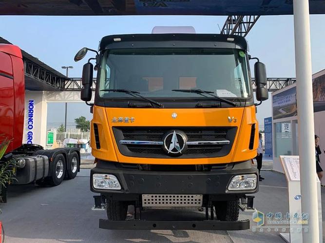 作为唯一出席北京车展的重卡企业 北奔重汽都带来了哪些产品?