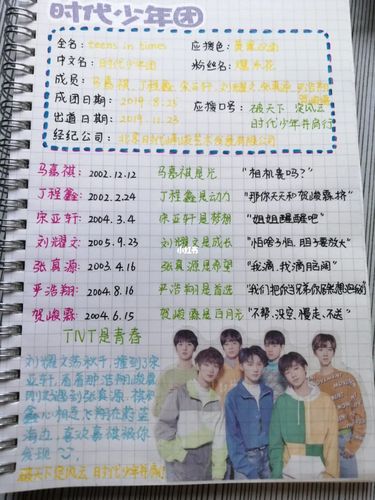 你们期待的tnt手账来喽