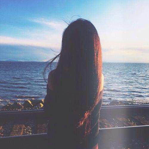 唯美图片美女背影图片