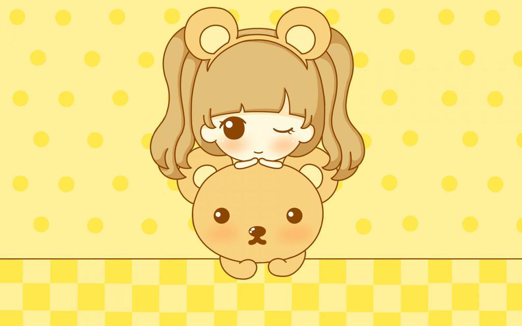 萌萌哒卡通鬼小妞壁纸