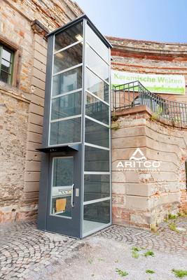 螺杆无井道电梯,进口家用电梯,别墅电梯,别墅家用电梯,小型电梯,不占