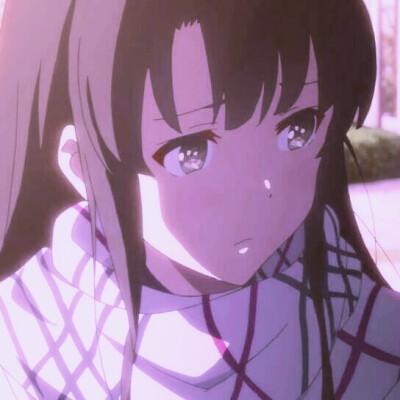 二传标注 自截自调女生动漫头像 路人女主的养成方法 加藤惠