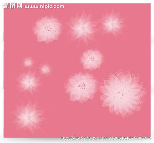 ps花朵笔刷