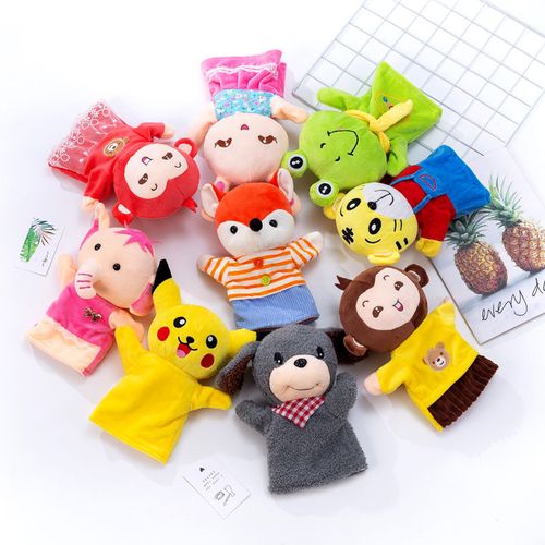 厂家直销sss大象长颈鹿手偶布娃娃毛绒玩具手偶