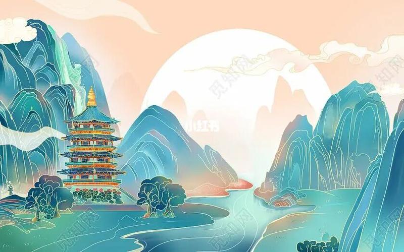 原创海报 国潮山水 素材分享_国潮_海报_素材_海报设计_素材_素材其他