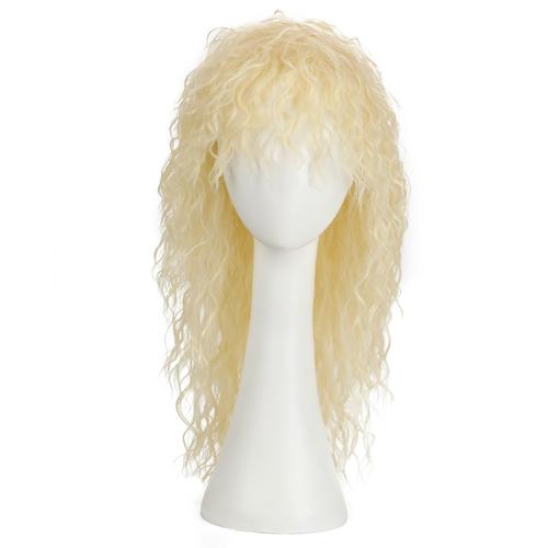 亚马逊热销 新款时尚小卷发卷刘海化纤假发头套一件代发 欧美假发