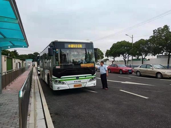 浦东65路66路今天开通无缝衔接2号线创新中路站