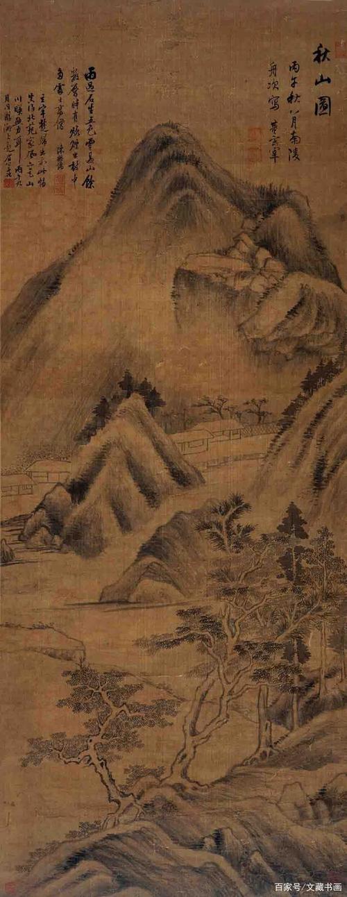 董其昌将山水造型符号化,独具慧眼的齐白石学董风格