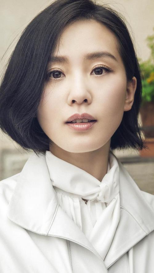 刘诗诗精美壁纸:短发照样不失美感,还有股英气!