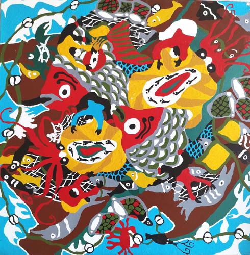 舟山市普陀区渔民书画协会庚子年(2020)渔民画精品网络展