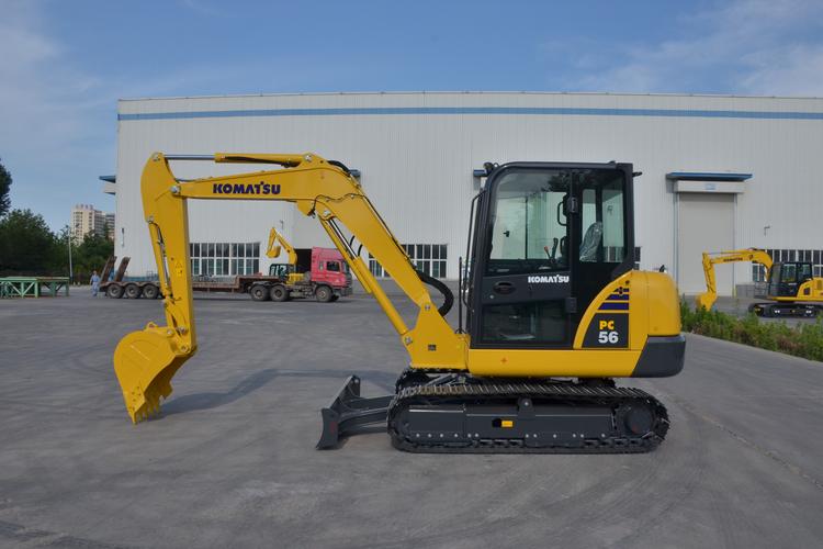 小松pc56-7挖掘机图片大全_小松pc56-7整机外观照片