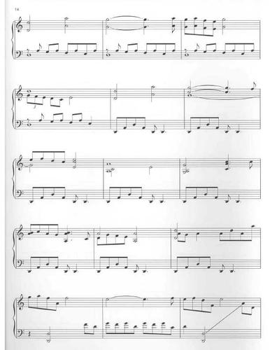 【原版】影片《艺妓回忆录》琴谱