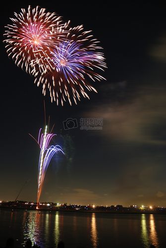 夜空中的烟火图片素材_免费下载_jpg图片格式_高清图片474070_摄图网