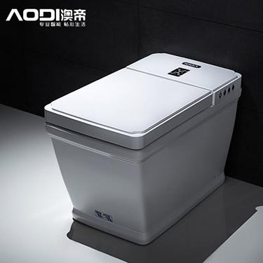 澳帝 即热无水箱一体智能马桶座 全自动冲洗 方形