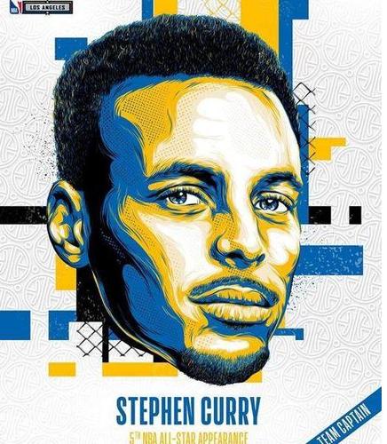 nba全明星首发球员漫画头像,詹姆斯最霸气,考辛斯最