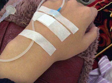 想求一张打针手的照片