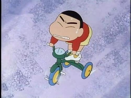 蜡笔小新第四话:美伢妈妈的自作多情,《骑三轮车记》