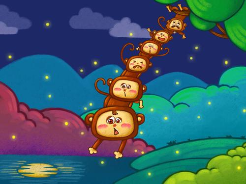 weeocean-猴子捞月亮