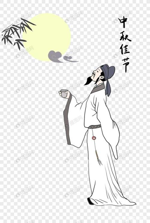 诗仙李白,号青莲居士,唐代浪漫主义诗人,被后人誉为诗仙,其人爽朗大方