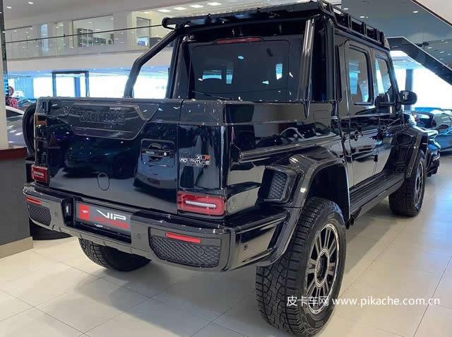 地表最强皮卡!巴博斯版奔驰g皮卡实车图片