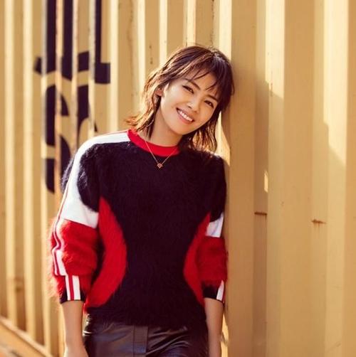 刘涛终于换新发型温柔知性又减龄十足衣品好到没话说