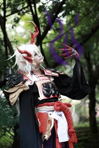 阴阳师-茨木童子 - eki(鸣宫英树) 茨木童子 cosplay
