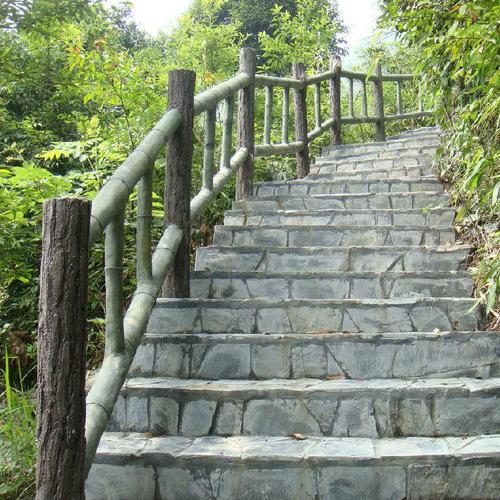 游步道栏杆厂家直销|防竹栏杆|仿竹栏杆|美森护栏