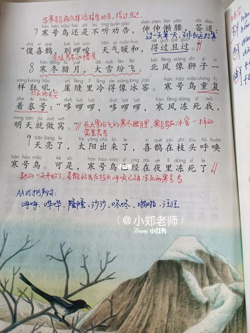二年级语文上《寒号鸟》_语文_二年级语文_教育_小学