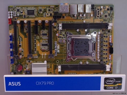 intel官方展示十二款x79主板