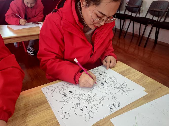 比技能,促成长——甘泉县第四幼儿教师简笔画比赛活动