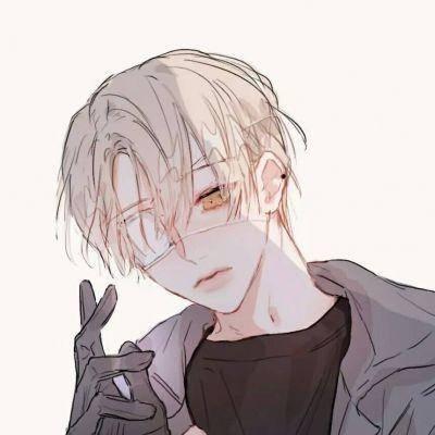 超帅二次元男生头像
