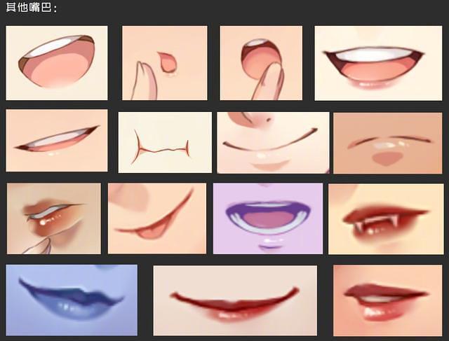 动漫五官教程:怎么样画耳朵和嘴巴才会画的更好?