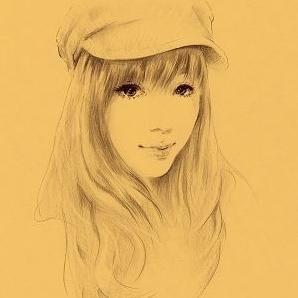 女生头像图片伤感素描画
