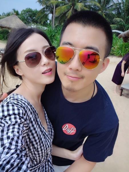 辣妈出现在三亚