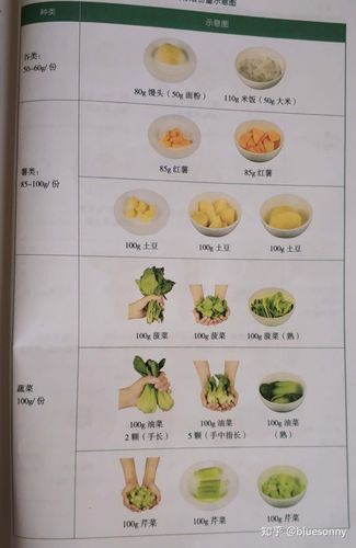 另外,中国最新的膳食指南里,很好的提供了可操作的食物标准分量示意图