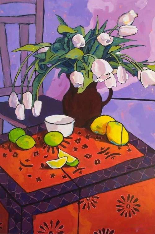 18张别具一格的色彩静物,原来除了"高考风"色彩,静物还可以这样画!