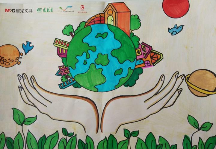 首届恩格贝生态环保少儿公益绘画大赛暨2018年度"晨光