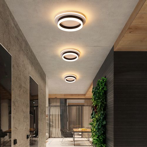 后现代简约走廊过道灯led北欧几何玄关入户门厅灯酒店