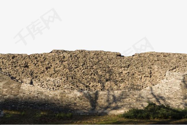 土堆矮墙