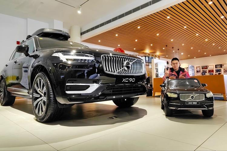 实拍沃尔沃新款xc90中配不到70万比宝马x5奔驰gle划算